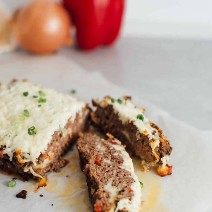 Meatloaf-Philly Cheesecake Style