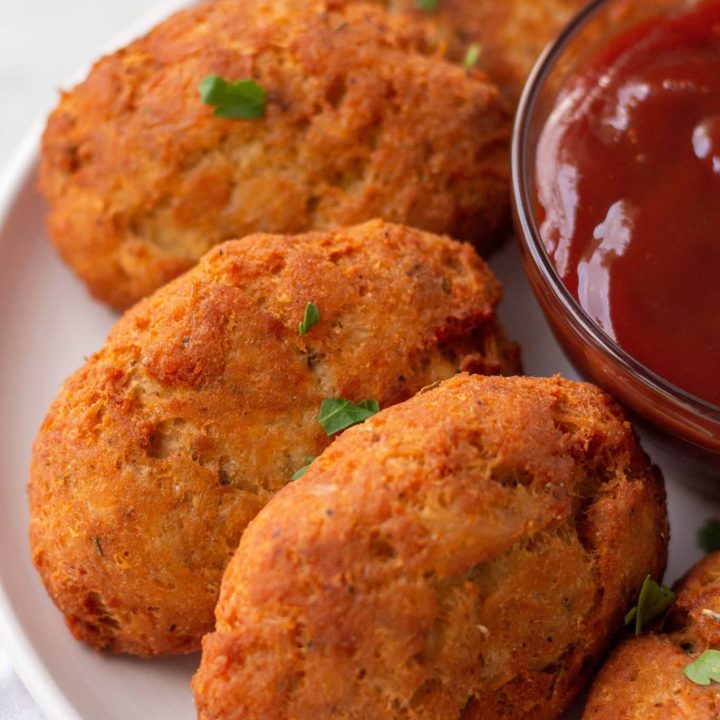 Crispy Style Chicken Fritters